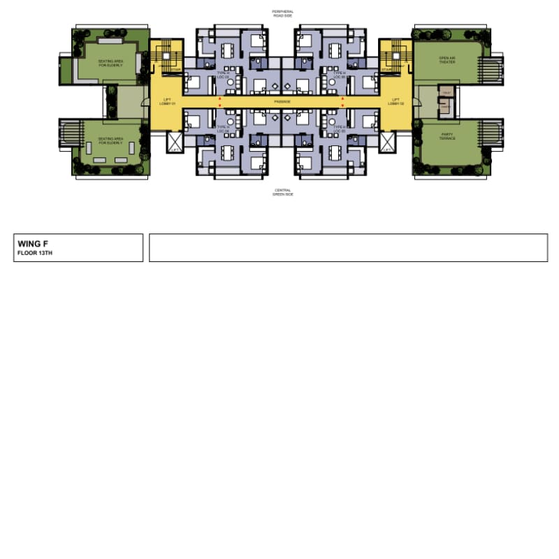 13th Floor Plan